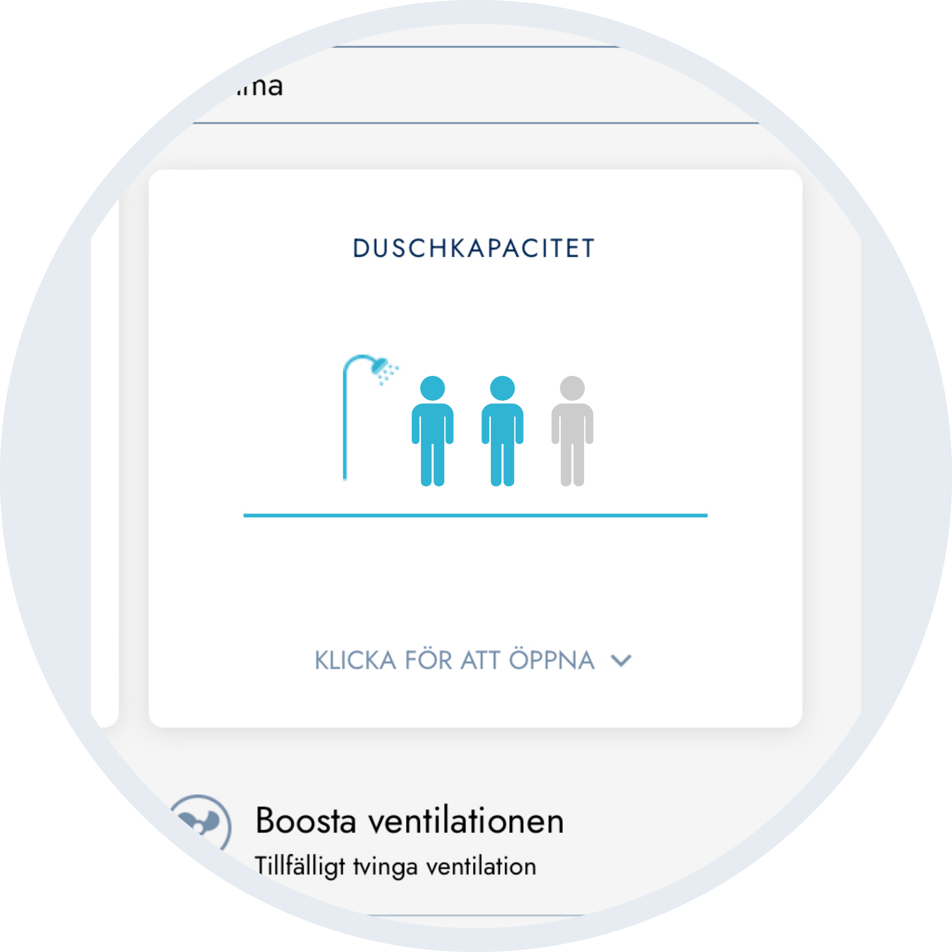 Så fungerar appen – Dusch