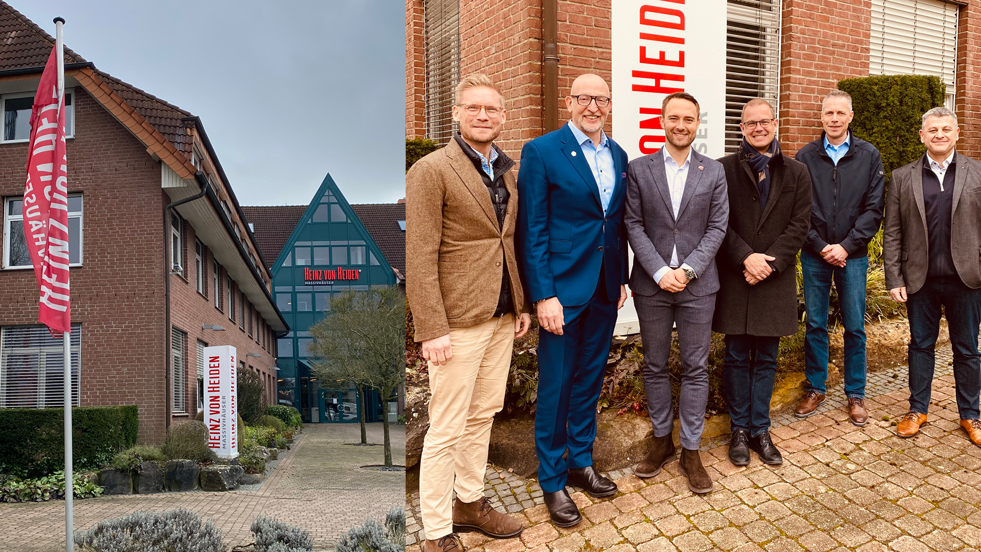 One of Germany’s largest home builders, Heinz von Heiden, selects Qvantum heat pumps