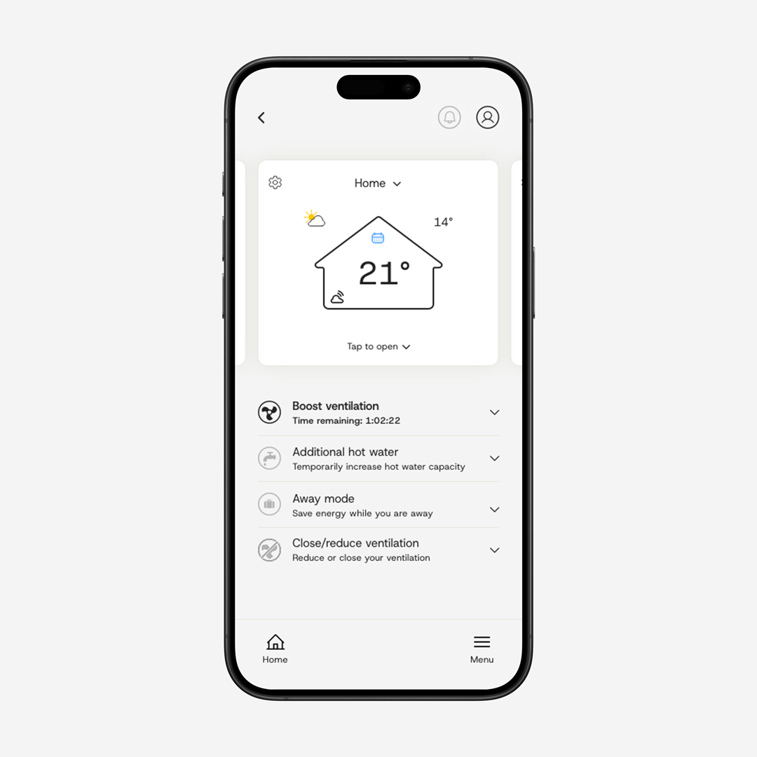 Qvantum App – Home user