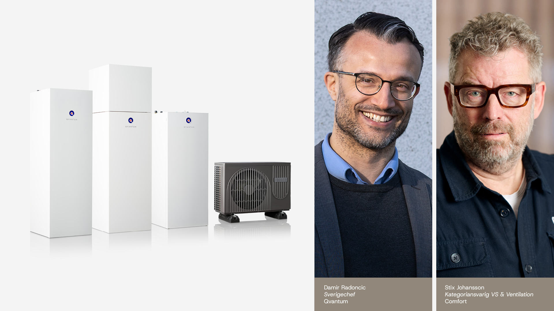 Qvantum ingår partnerskap med Comfortgruppen