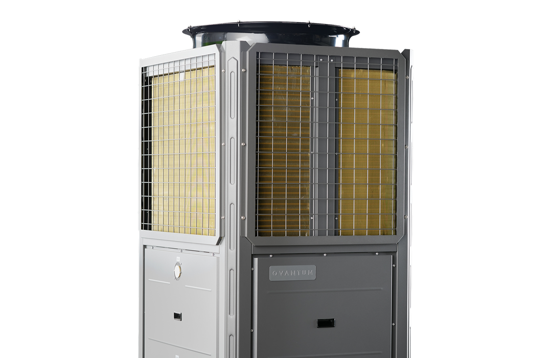 Qvantum launches versatile QA50 air-to-water heat pump for residential and light commercial developments